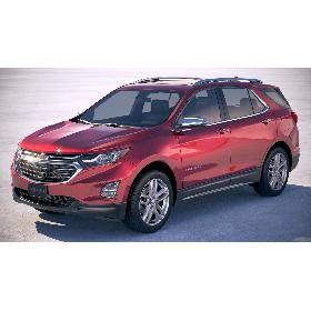3D Chevrolet Equinox 2018